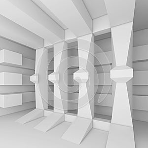 White Abstract Construction