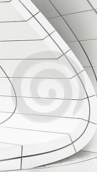 Abstract modern construction