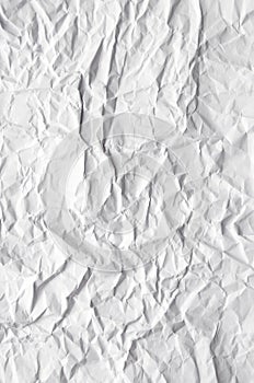 White Abstract crumpled paper background. Old Paper textures backgrounds for design, invitation, decorative paper