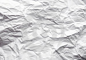 White Abstract crumpled paper background. Old Paper textures backgrounds for design, invitation, decorative paper