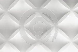 White Abstract 3D Modern Home Interior Polystyrene Tile Wall Background