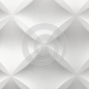 White Abstract 3D Modern Home Interior Polystyrene Tile Wall Background