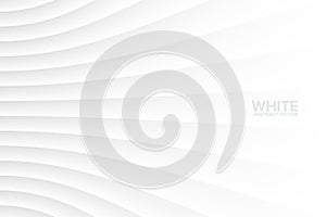 White Abstract Geometrical Vector Background