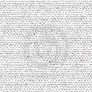 White acrylic canvas texture for your new design look in light tone. Seamless pattern background.