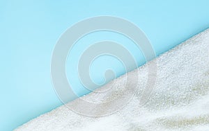 White and airy beach and pool towel