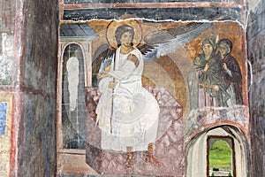 White Angel or Myrrhbearers on Christ's Grave photo