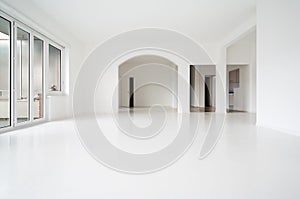White apartment Interior photo
