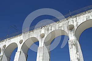White Arches at Arcos da Lapa Rio de Janeiro Brazil photo