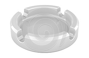 White Ashtray, 3D rendering