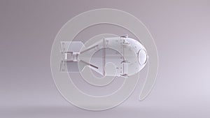 White Atomic Bomb Nuclear Weapon