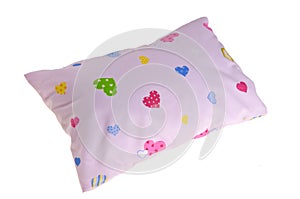 White baby pillow, small pillow for baby