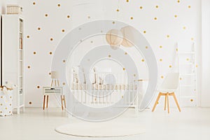White baby room