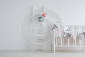 White baby room