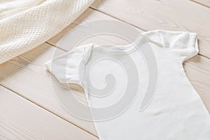 White baby shirt