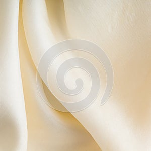 White background abstract cloth wavy folds of textile texture