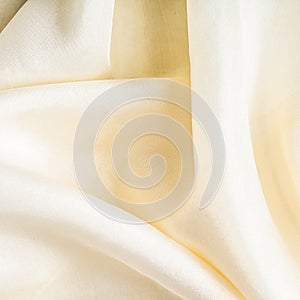 White background cloth wavy folds textile texture