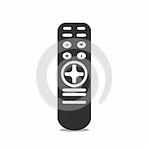High Quality Black Icon Of Remote Control In Duckcore Style photo
