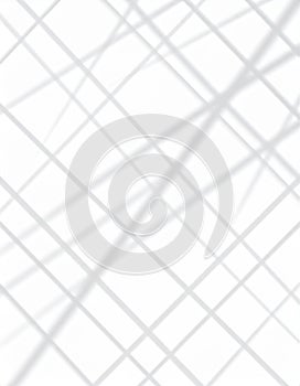 White Background with Subtle Gray Diagonal Geometric Grid Pattern Lines