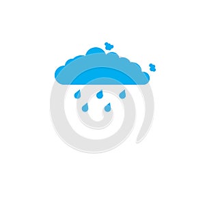 Rain clouds vector work
