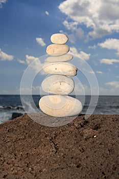 White balancing stones