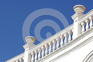 White balustrade photo