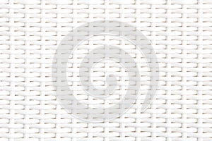 White bamboo mat