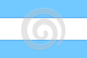 White banner on a blue background.