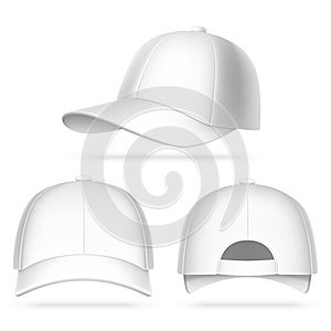 White Baseball Cap