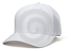 White baseball hat