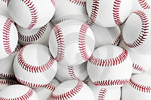 White baseball textured wallpaper background photo