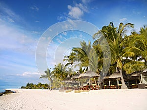 White Beach Mauritius Island, Indian Ocean