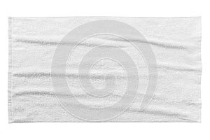 White beach towel