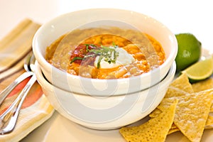 White bean chili