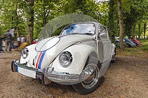 White beetle collector car