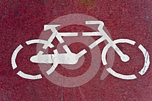 White bikes sign