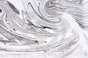 White and black marble texture with natural pattern for design art background