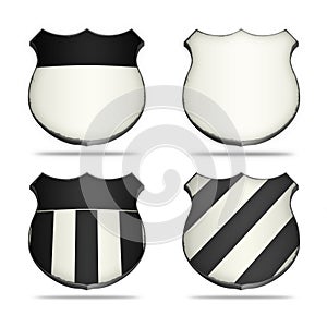 White&Black shields