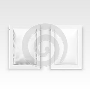 White Blank Clear Sachet For Food, Medical Or Cosmetics