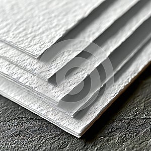 White blank paper texture background, wide format for a banner design.