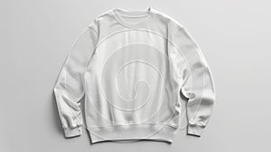 The White Blank Sweatshirt.AI generated image