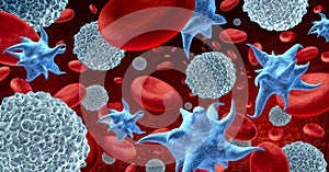 White Blood Cells And Platelets photo