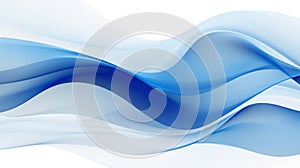 A white and blue background with wavy lines