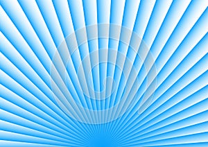 White and Blue Sector Pattern for Abstract Background photo
