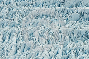 White and Blue textured Glacier