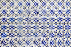 white and blue tile texture