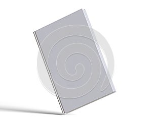 White book Illustration on white background for presntation design or mockup collection