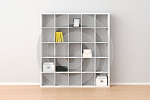 Book rack isolated
