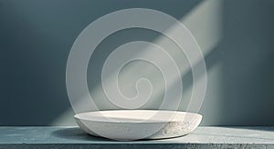 White Bowl on Kitchen Counter