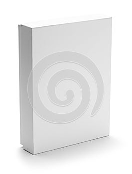 White Box Front View