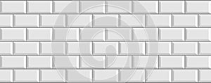 White Brick Metro Ceramic Tiles